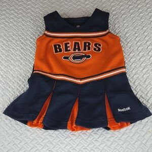 Reebok NFL Team Apparel Toodler  Cheerleader  24mo Navy Orange Chicago Bears